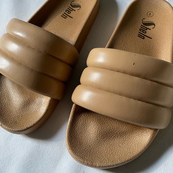 Shein Nude Sandals Seychelles Dupes 8 Tan - Picture 3 of 5